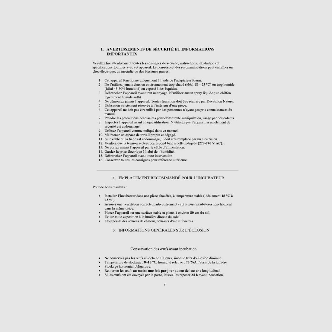Couveuse automatique Couvitech® SP-16 – 16 œufs, image 15 sur 28