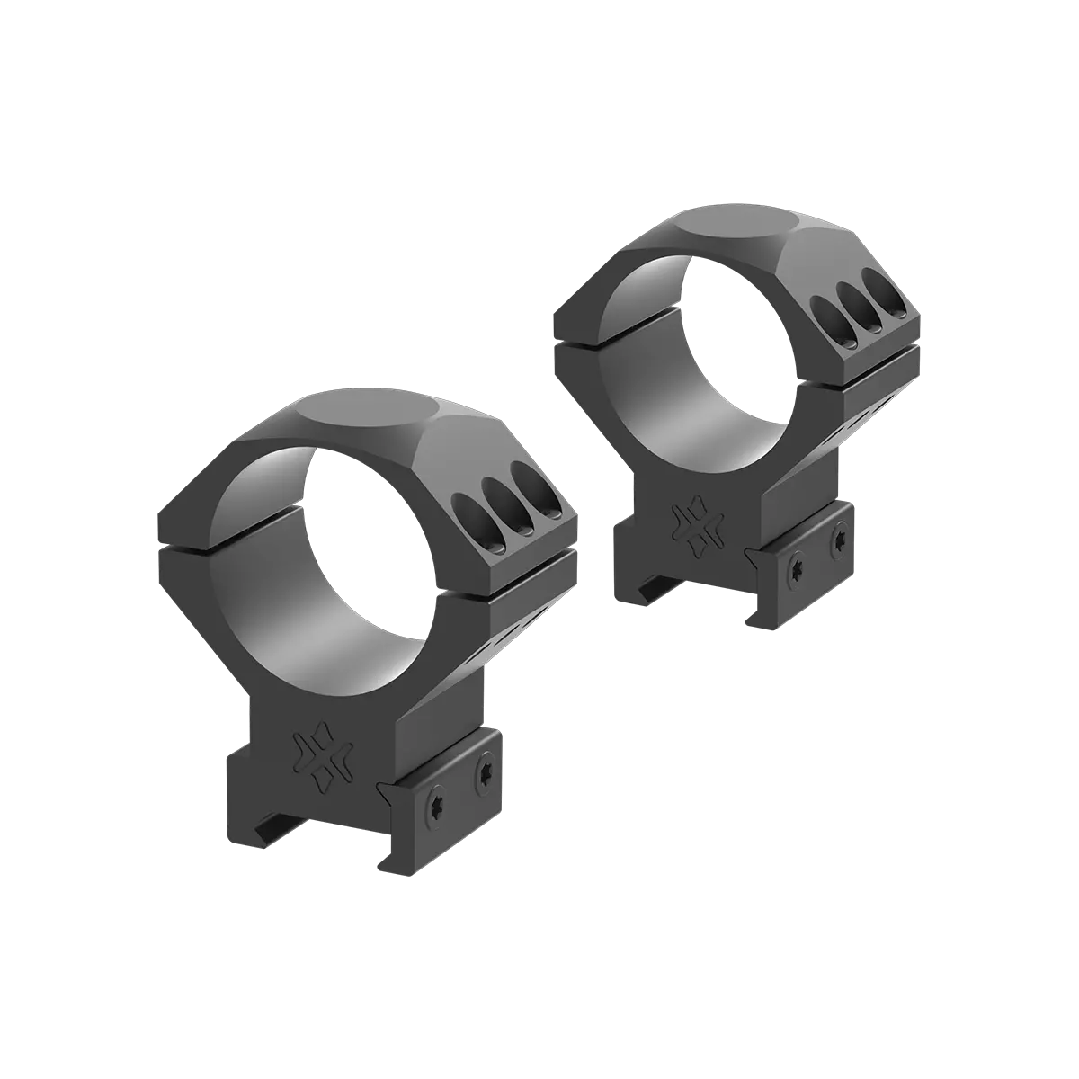 Juego de anillas Vector 34 mm X-Accu 1,4» Carril Picatinny – medias