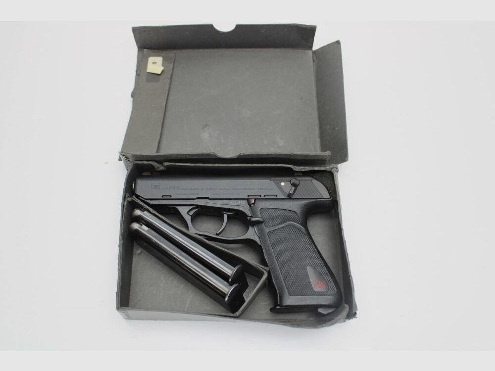 Pistole H&K Heckler & Koch P9S Sport Kaliber 9 Para #:15645 Pfandversteigerung 17.7.25