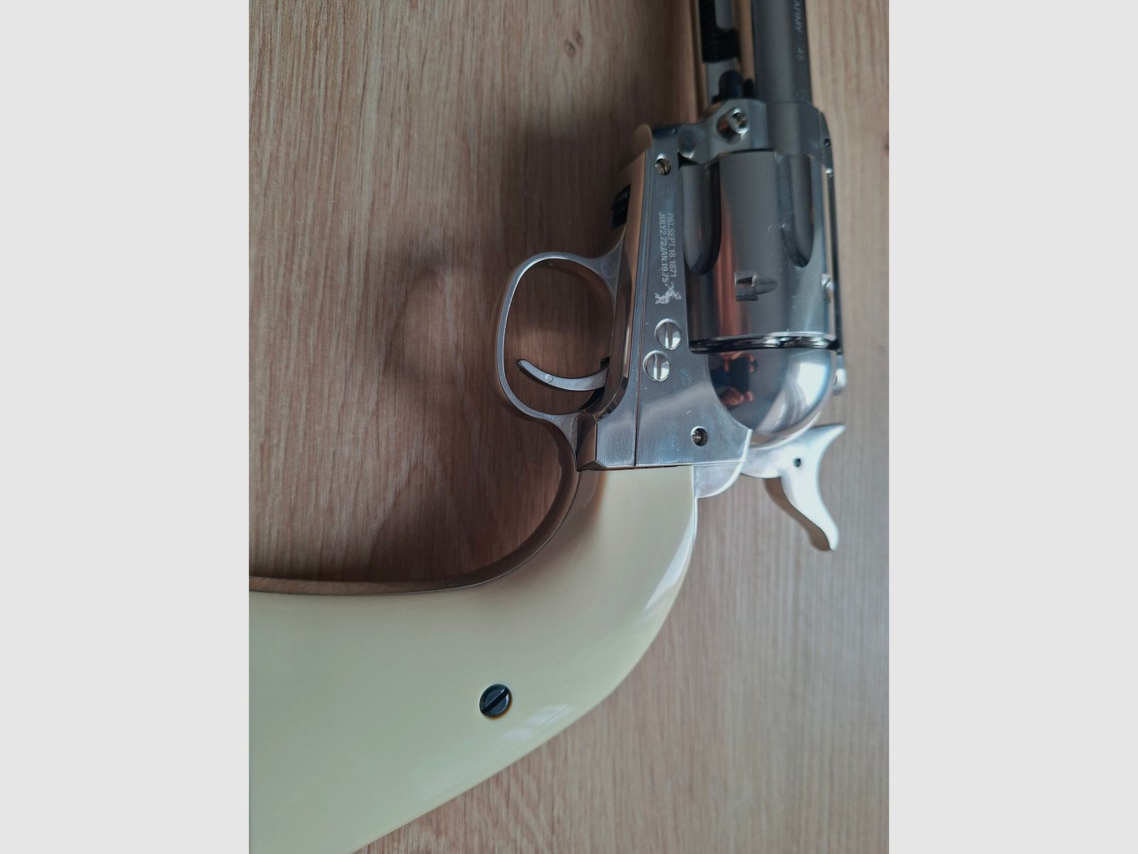 Colt Single Action Army® SAA Co2-Revolver wykończenie niklowe kaliber 4,5 mm Diabolo (P18)