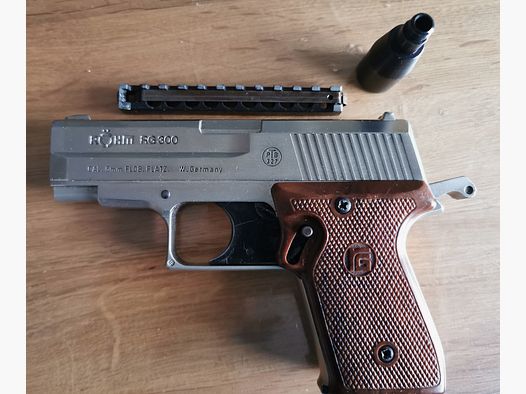 !Zarezerwowane! Röhm RG300 nikiel (srebro) z PTB wolny od 18 roku życia