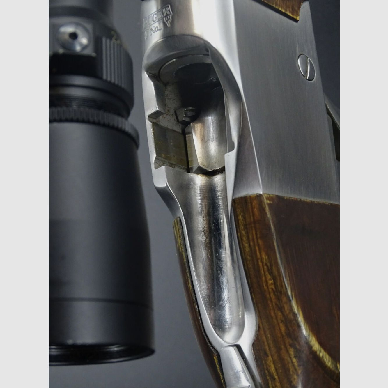 Ruger No1 mit Leupold ZF Kaliber .458 Lott Männergewehr No1 Bj 2007 Stainless