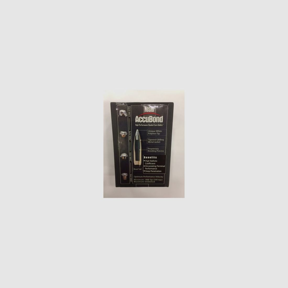 NOSLER ACCUBOND BALAS CAL 6MM GR90, imagen 2 de 2