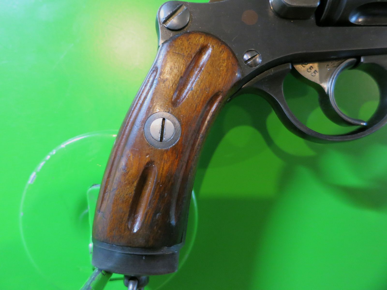 Revolver d'ordonnance Suisse modèle 1882 (revolver d'armée 82), W+F Berne, militaire-privé #96