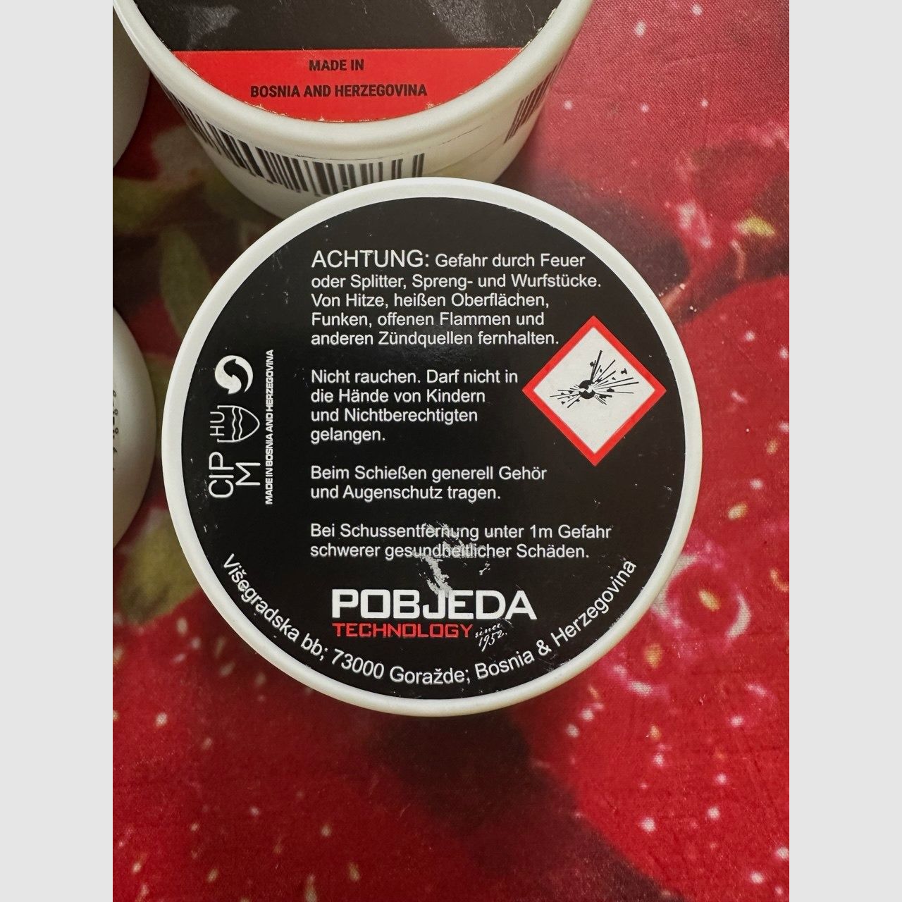 Blank ammunition ShootClub Pobjeda 9mm R.K. 200 shots [PICKUP ONLY!]