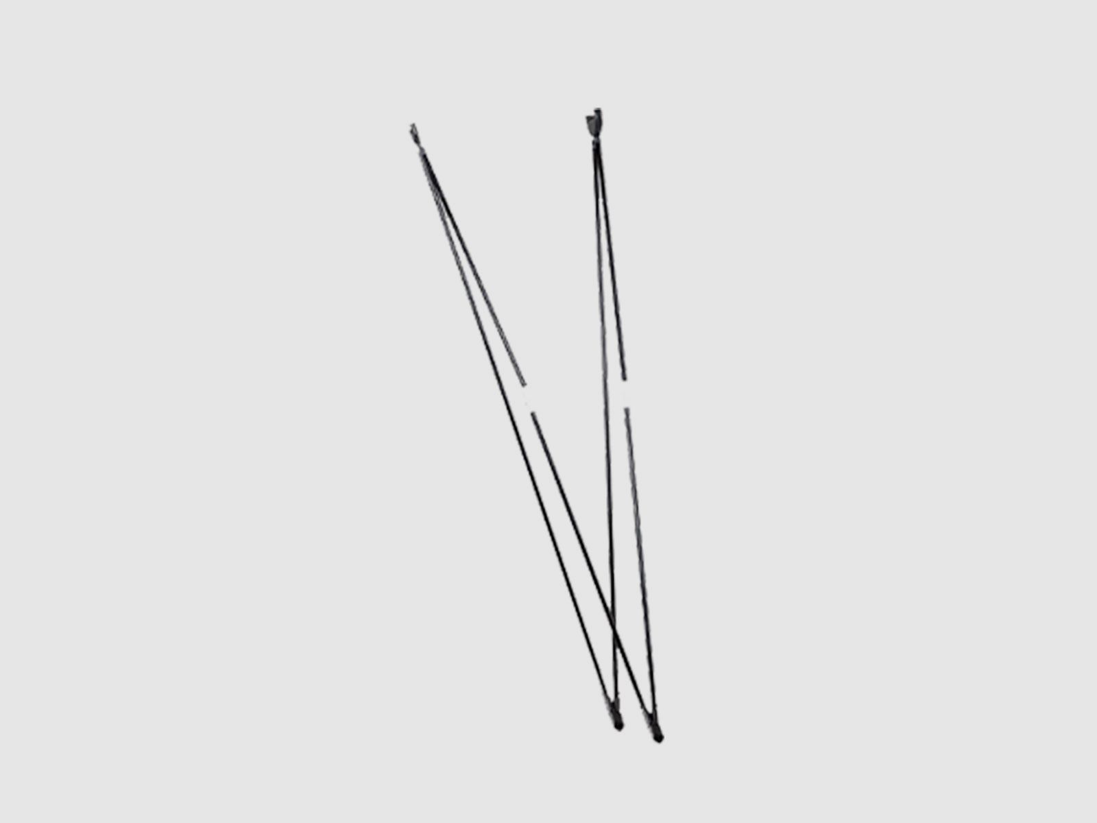 4 STABLE STICKS – BUSH ESSENTIAL bipied en aluminium H165 cm / 837 g, image 1 sur 4