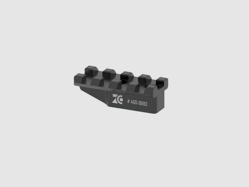 ZCO Zero Compromise Picatinny mount short black