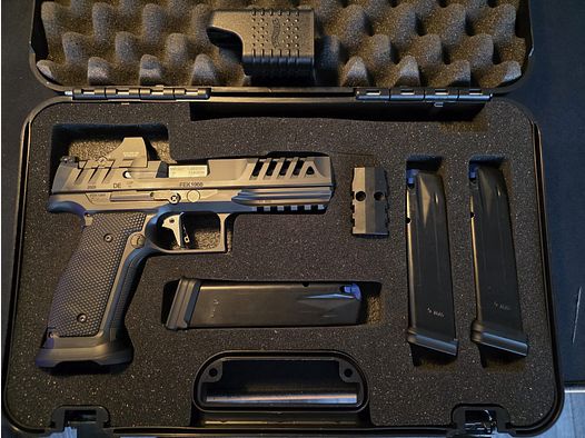 Walther PDP SteelFrame Match 5" avec beaucoup d'accessoires