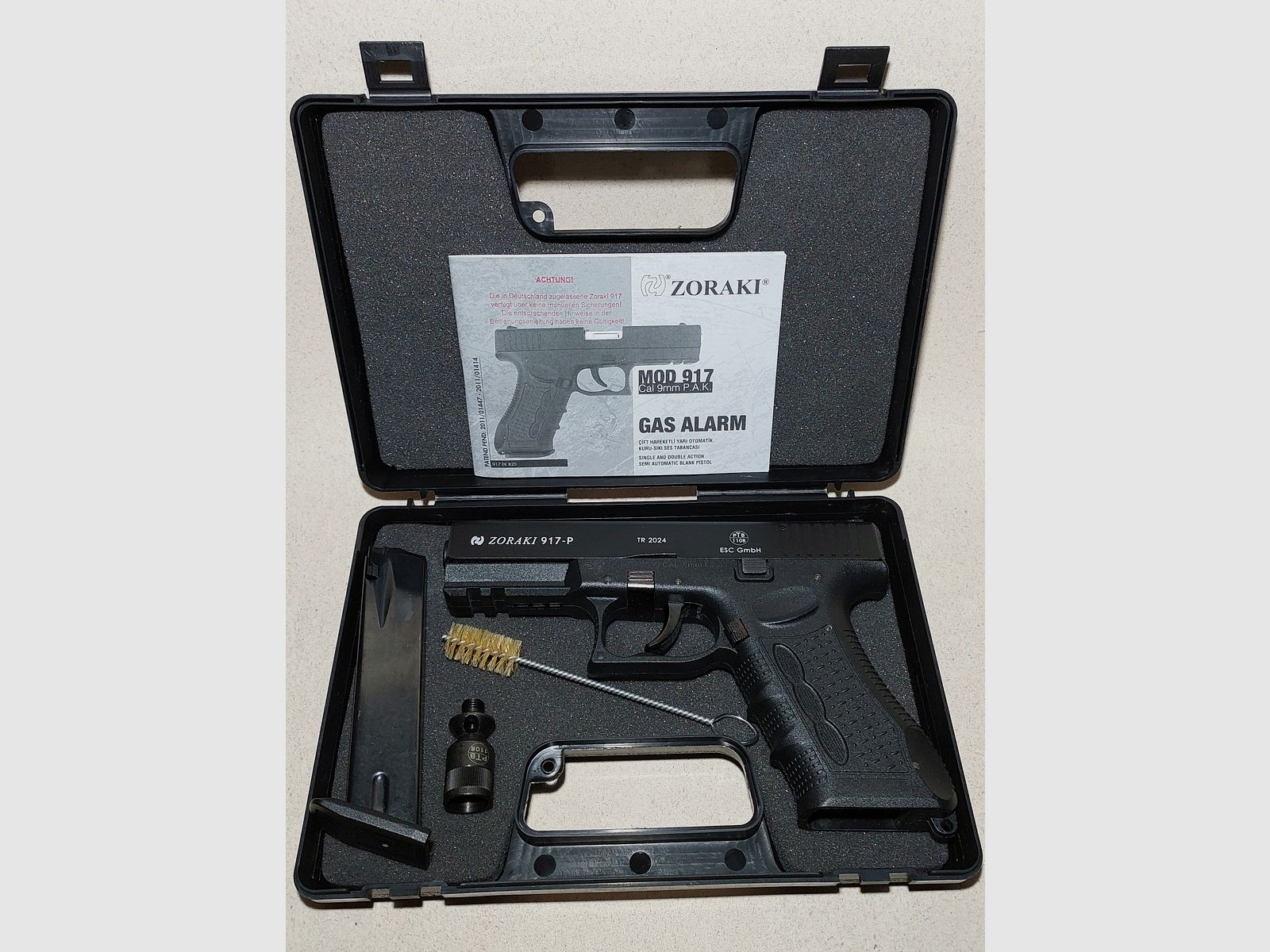 Zoraki 917 Schreckschusspistole 9mm P.A.K. (PTB 1073) neu!