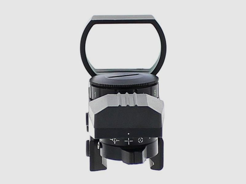 ARES ARMS MULTIDOT - ROSSO/VERDE CON MIRINO REGOLABILE, immagine 2 di 4