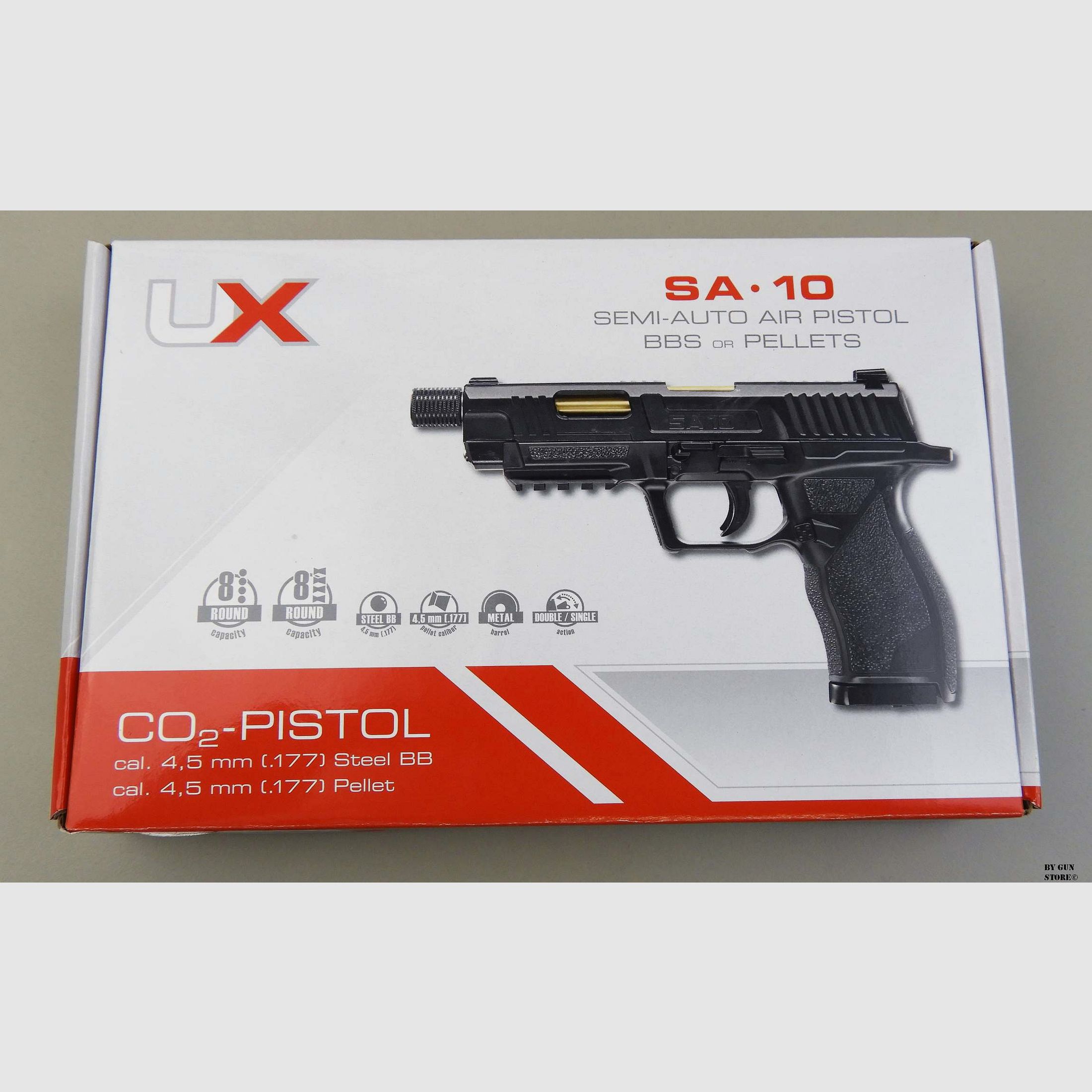 Pistol UMAREX UX SA10 CO2 BLOW CAL.4.5 BB =CN 732, image 2 of 5