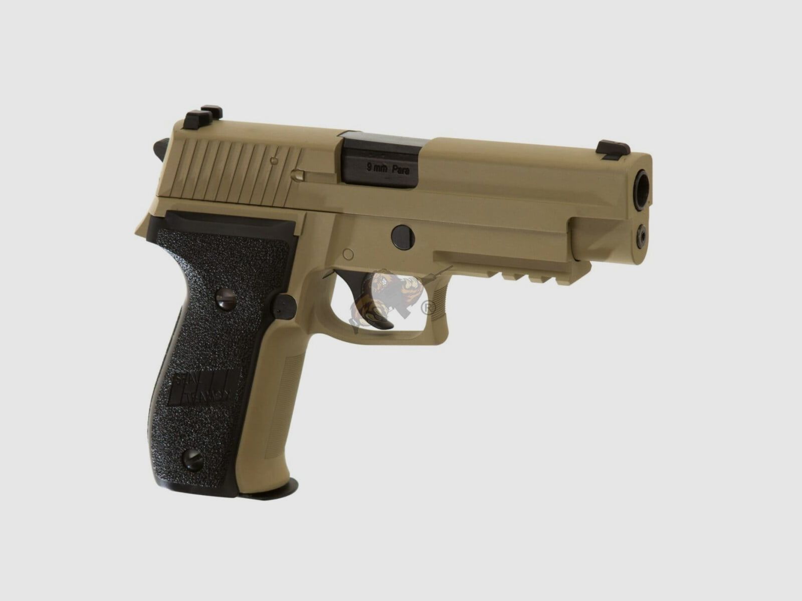 WE F226 Mk25 Navy Seals Full Metal Desert GBB -F-, afbeelding 1 van 4