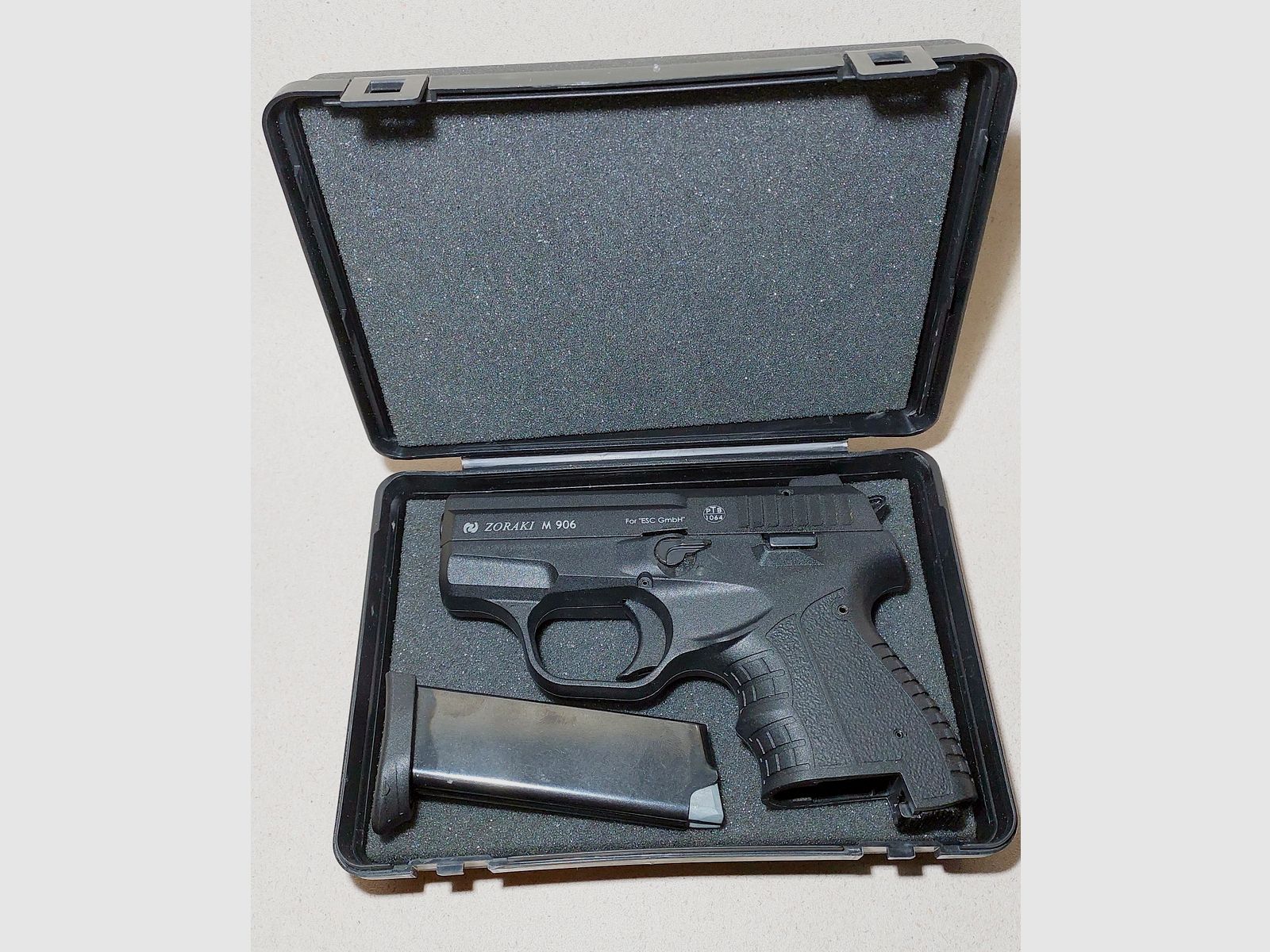 Zoraki 906 blank firing pistol 9mm P.A.K. (PTB 1064)