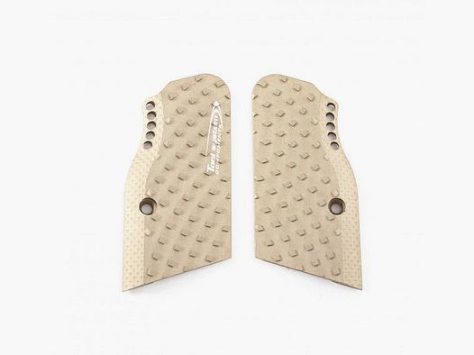 TANFOGLIO ALUMINUM GRIPS FOR TANFOGLIO STOCK I - II - III SHORT SAND