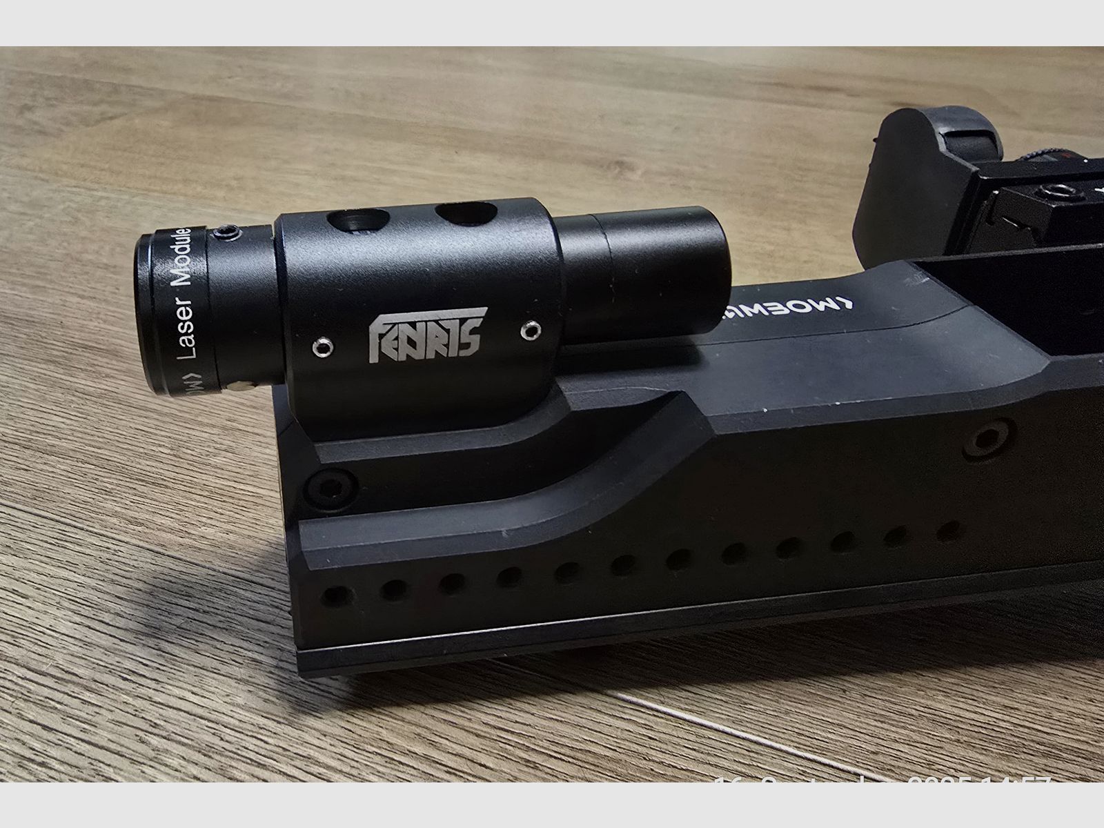 Steambow Fenris with magazine, Reddot, and laser