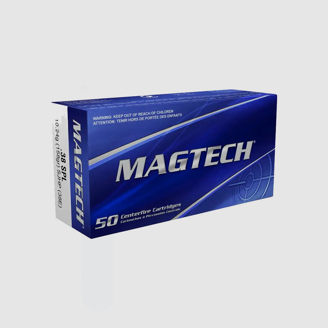 MagTech SJHP 158grs 50St .38Special