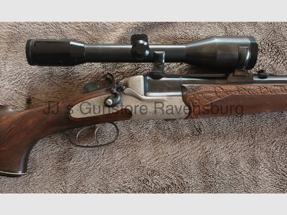 Franz Sodia Ferlach Hahnbock escopeta - 6,5x57R 16/70