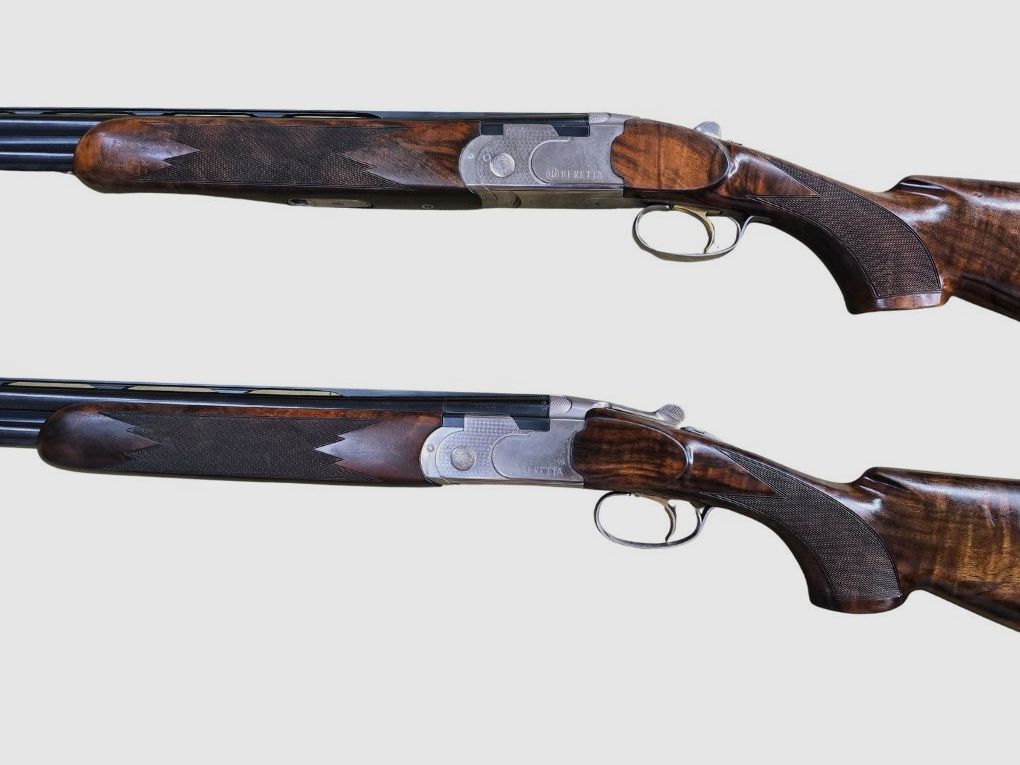 gebr. BERETTA Flintenpaar, Mod. 686 Onyx mit Holzklasse 6 im Koffer, Zustand: Sehr gut, NPR: € 7.540,00, Bild 4 von 8