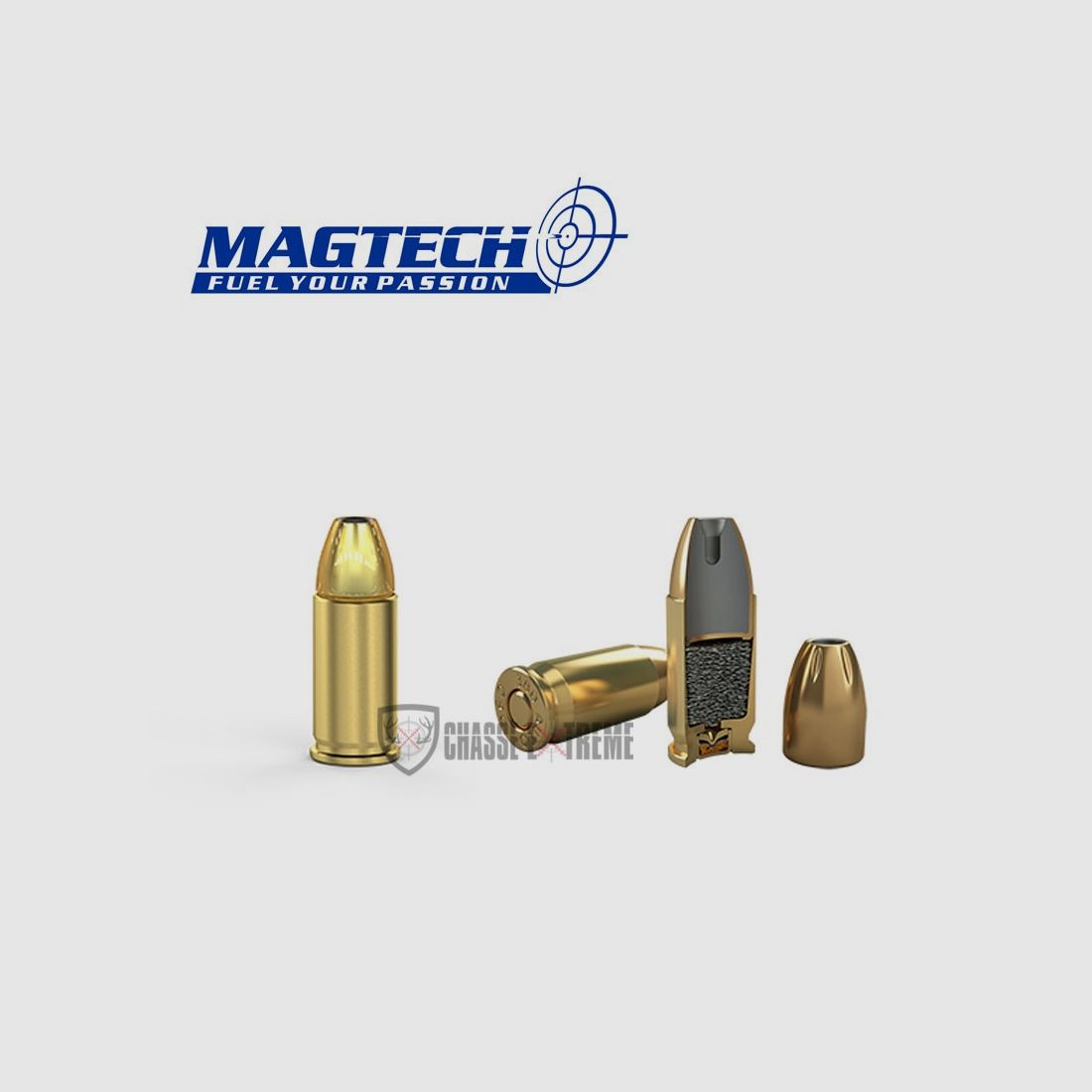 50 Munitions MAGTECH cal 380 Auto 95gr JHP, image 2 sur 2
