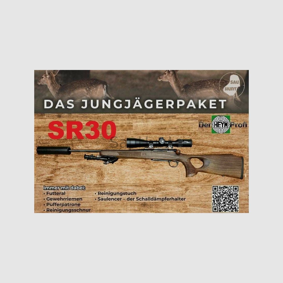 HEYMProfi SR30 - "Bearly Used" für LINKE Hände SOFORT VERFÜGBAR	 Viel Zubehör, montiert & Eingeschossen