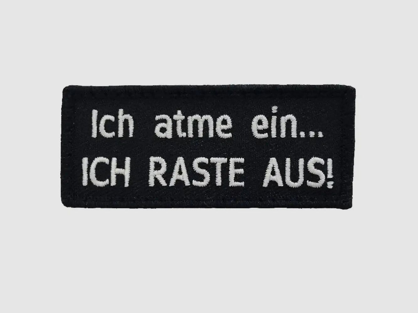 Café Viereck Café Viereck Patch Ich atme ein ich raste aus