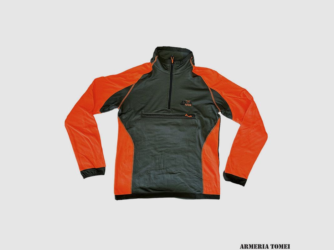ZOTTA FOREST – ZENITH MAN FLEECE Green/Fluo, image 1 of 4