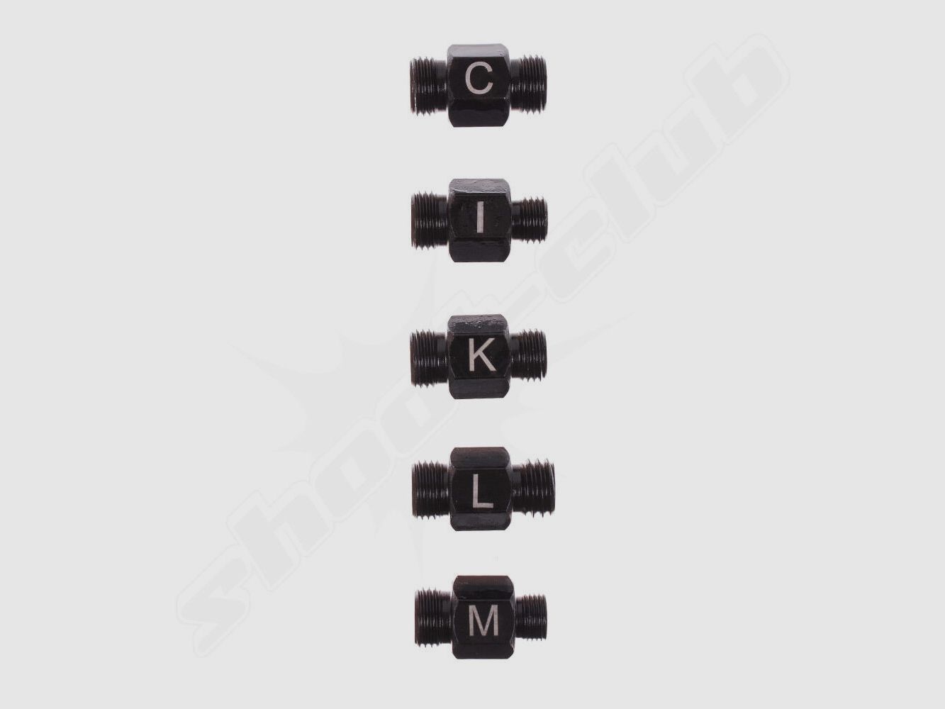 UMAREX Pyro Launcher 5-voudig 15mm /rood /5 adapters I,K,C,M,L