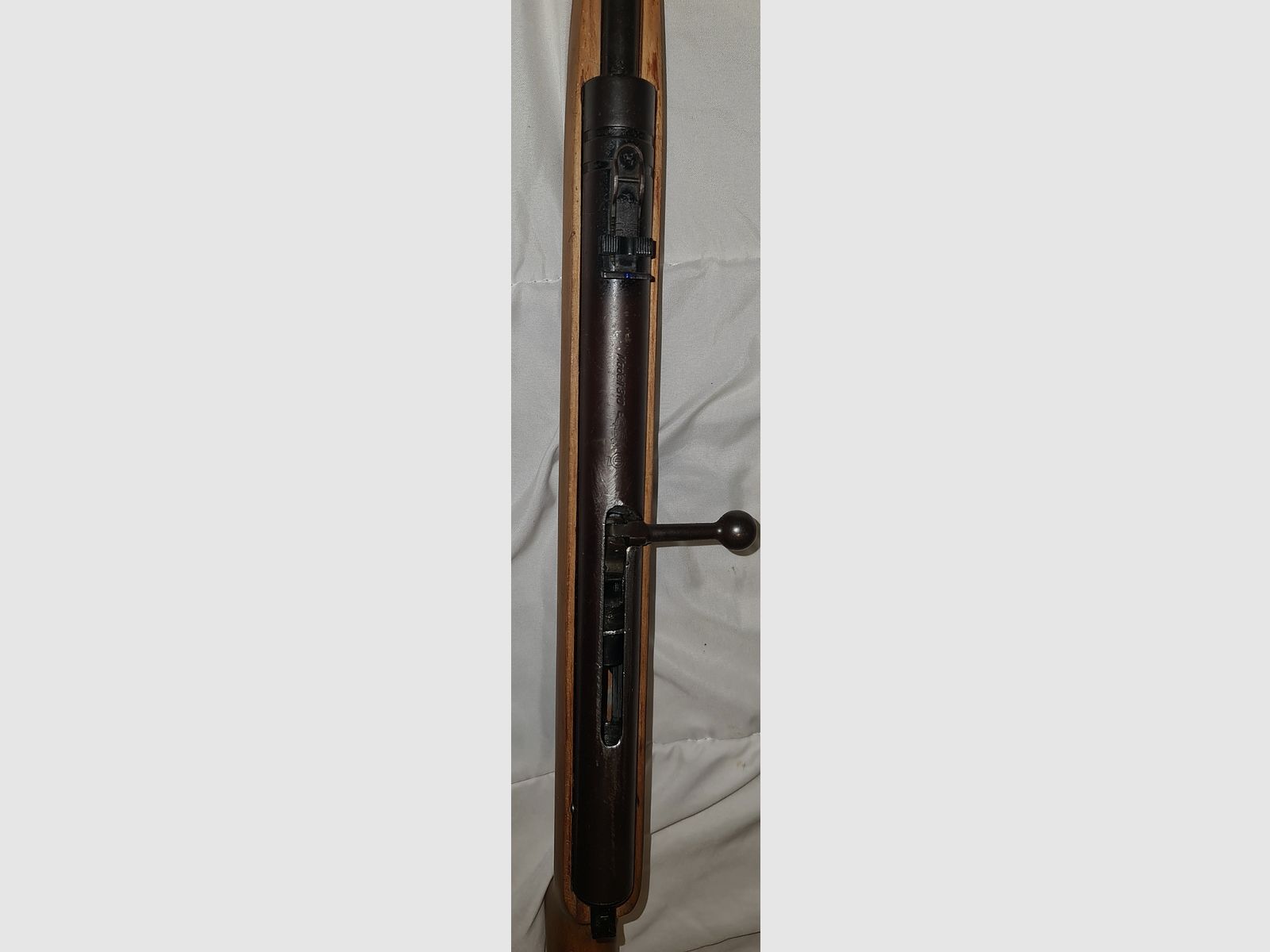 HAENEL SUHL MODEL 310 Q1 / 4,4mm / DDR WIATRÓWKA MAŁO CIŚNIENIA / RUDY RDZA / ZADRAŚNIĘCIA / KOLBA ODCZYNIONA + OLEJOWANA ( NR26 )