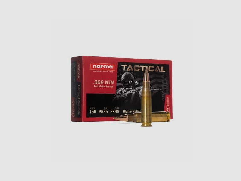 Norma Norma .308 Win. 147 grs VM Tactical