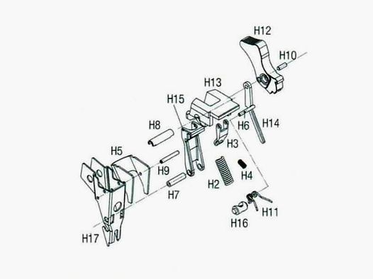 Hammer Pin H10 Desert Eagle