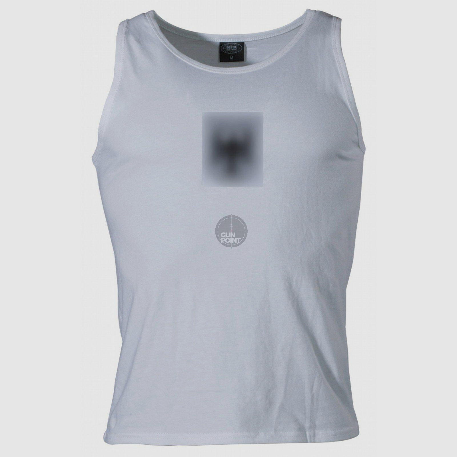 BW Tank-Top, wei, mit Adler