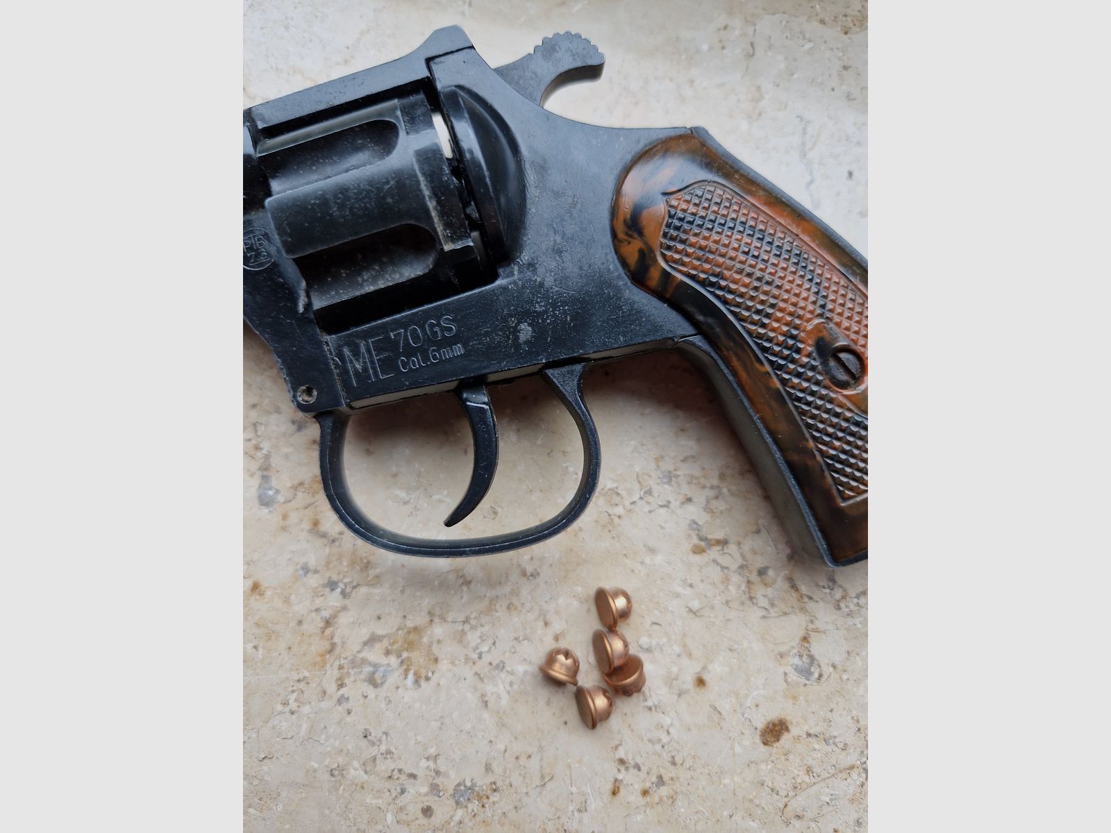 Gasrevolver ME 70/G, 6mm Flobert 6mm