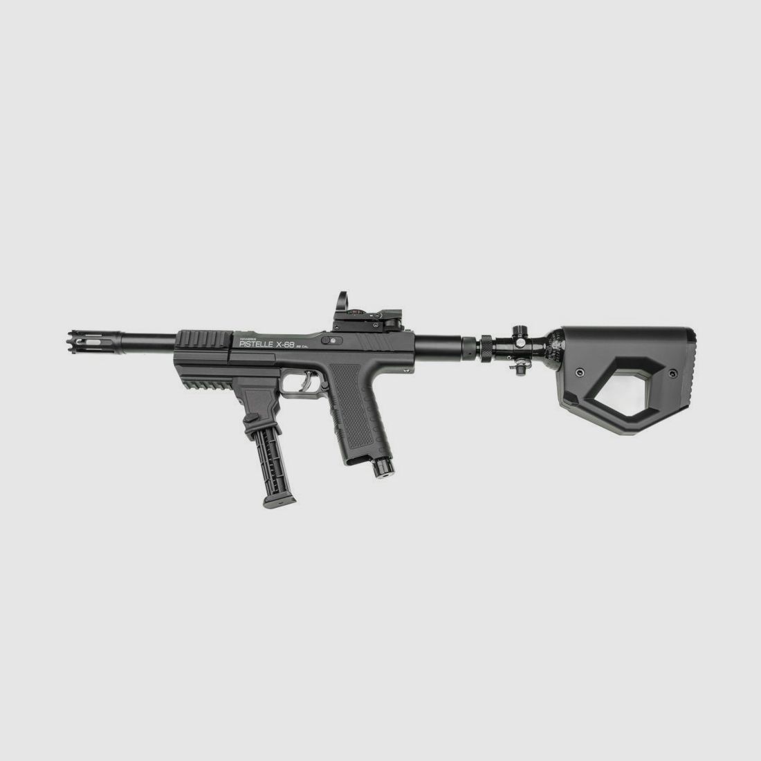 Pistelle X‑68 Performance LONG Bundle – 0,16L (9ci) Tank 1100 PSI