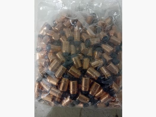 300 Teilmantelgeschosse von S&B im Kaliber 357/9mm/10,2g/158gr. 