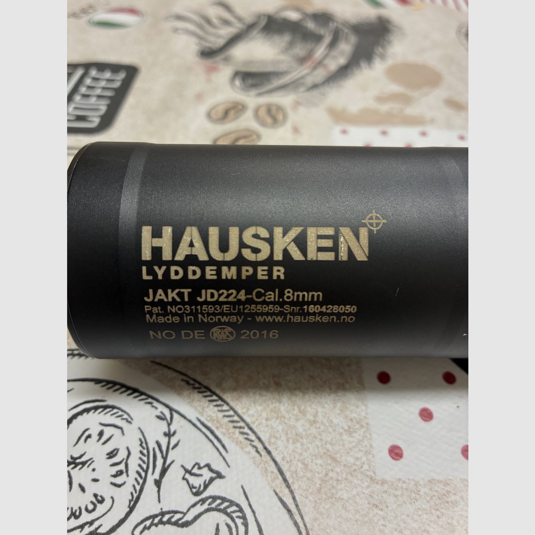 Hausken Jakt JD224 Cal. 8mm mit Quick Mount Adapter