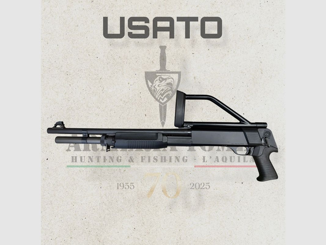 GEBRAUCHT – PUMPGEWEHR/SEMI-AUTOMATISCH – BENELLI MOD. M3 SUPER 90 TACTICAL Kal. 12/76 3", Bild 6 von 6