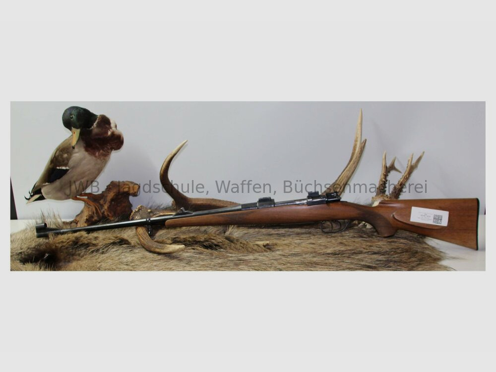 Mauser Company 44 hunting rifle with swivel mount bases 8x57JS