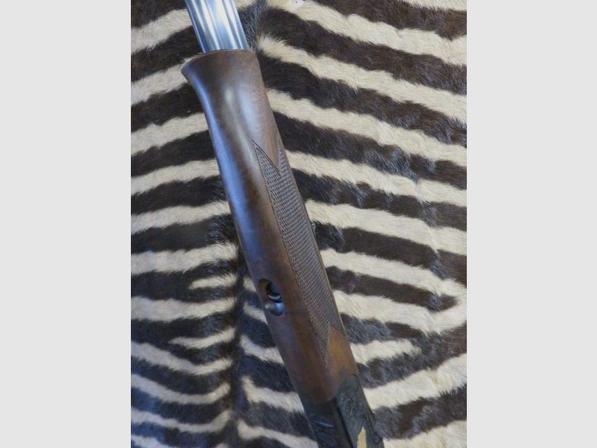 Bockdoppelflinte FAIR Premier Bascule Stahl Schwarz Kal. 9.3x74R Lauf 55 cm Einabzug Extractor, Bild 4 von 12