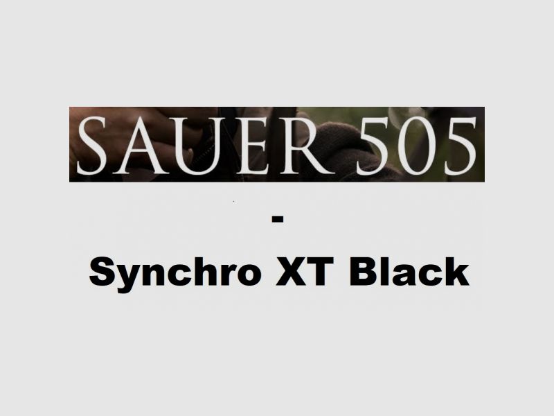 Sauer 505 Synchro XT Black Rifle de repetición