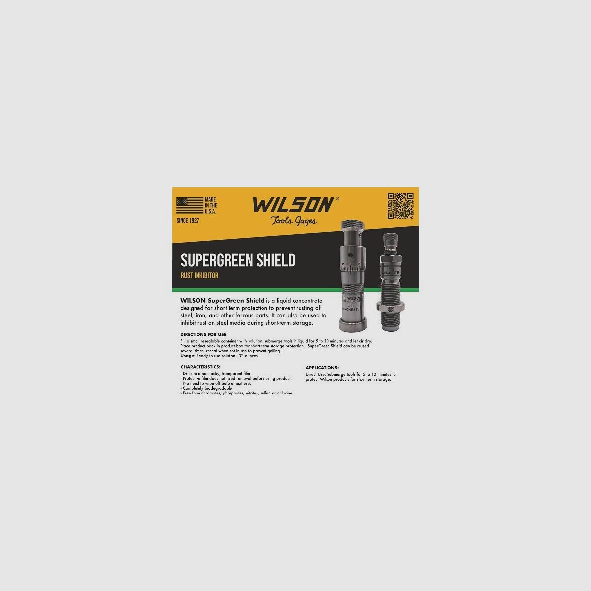 L.E. Wilson Antiruggine SuperGreen Shield 32 Oz., Bild 3 von 4