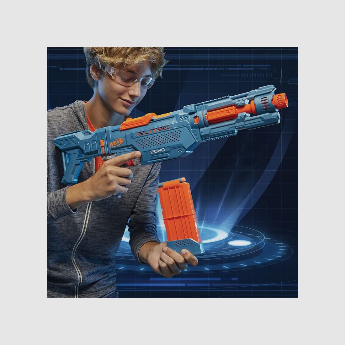 NERF Elite 2.0 Echo CS 10 with 24 darts included, image 2 of 19