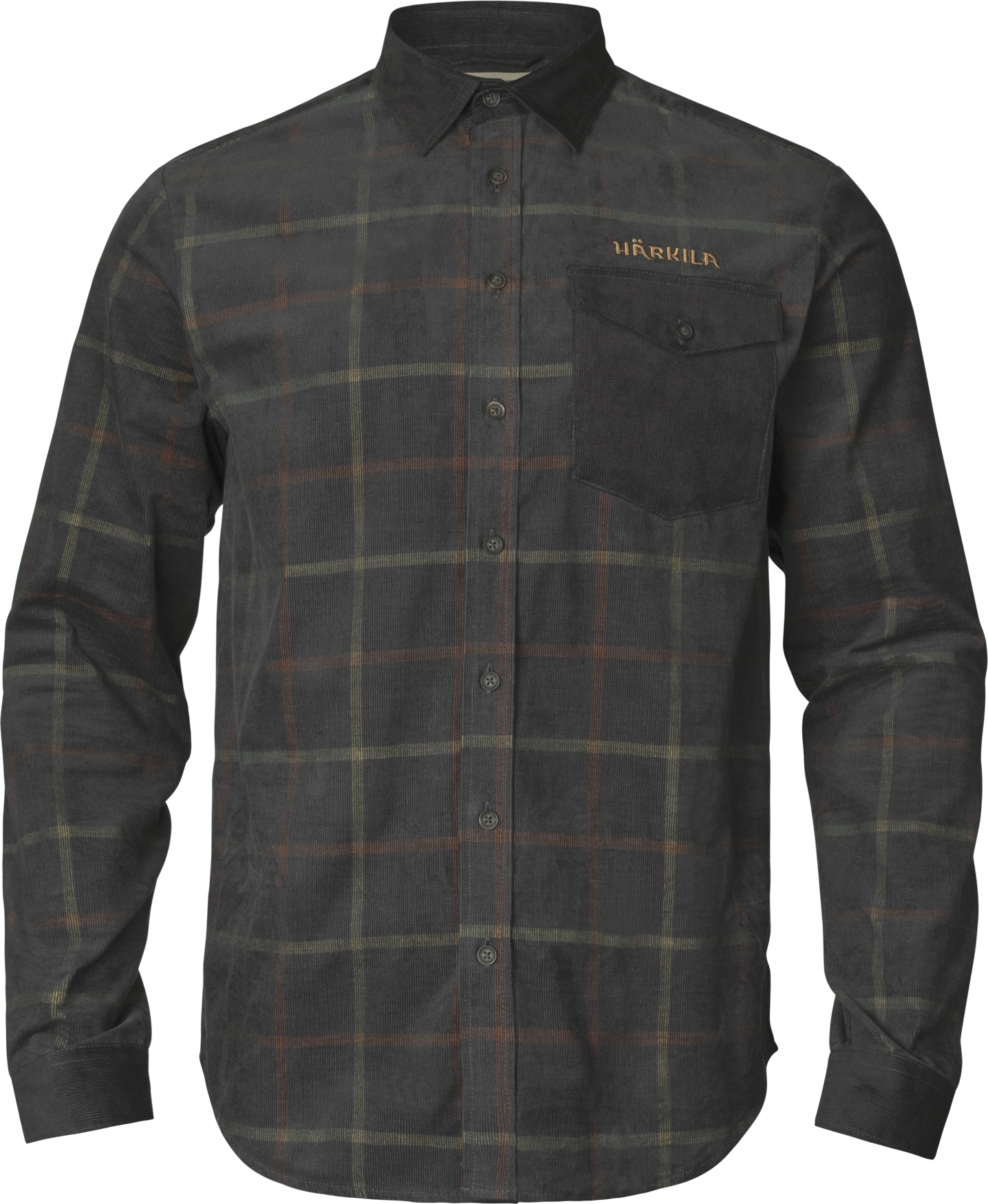 Kaldfjord corduroy check shirt