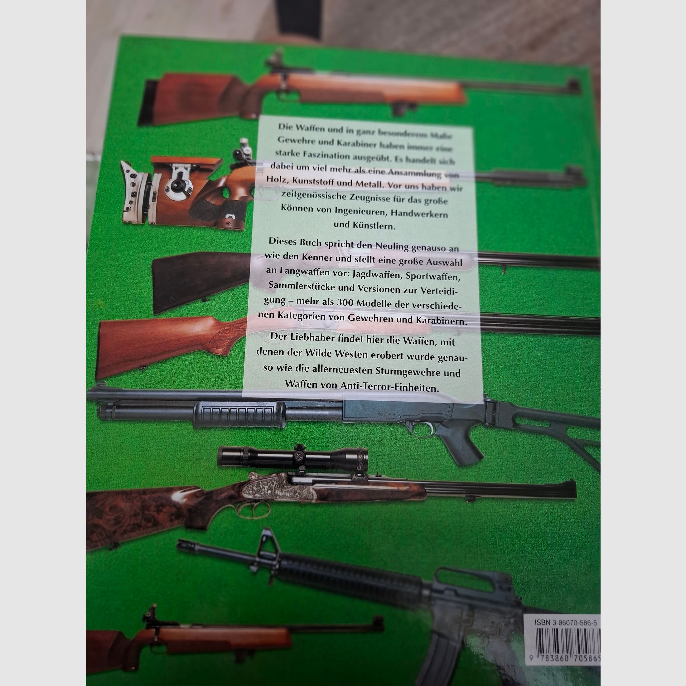 El gran libro de los rifles...libro encuadernado