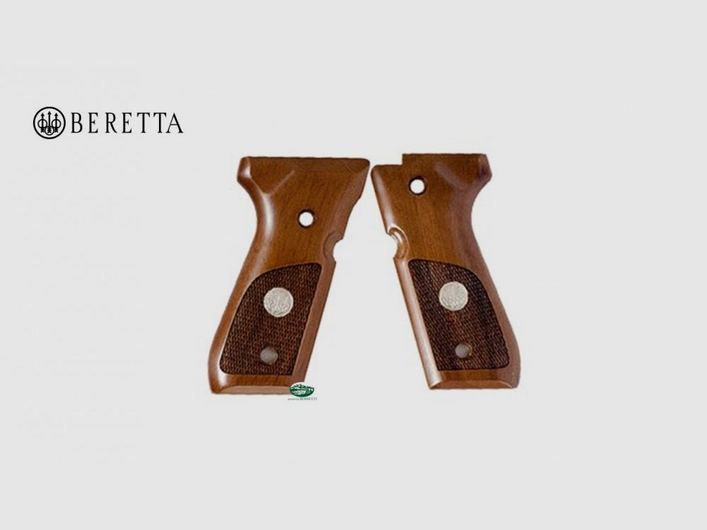 BERETTA Griffschalen Holz Serie 92 Spezial Dreizack