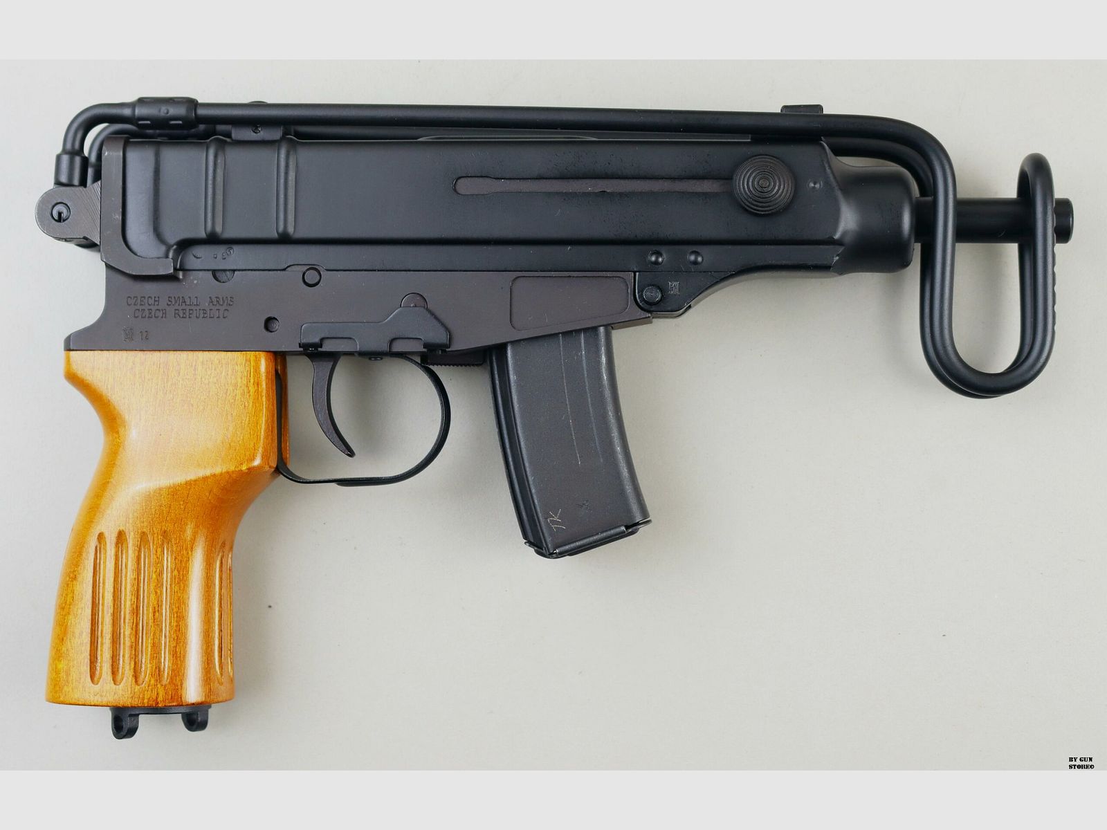 Pistole Czech Small Arms mod. VZ.61 „SKORPION“ Kal. 7,65 Br. matr. 6100121, Bild 3 von 13