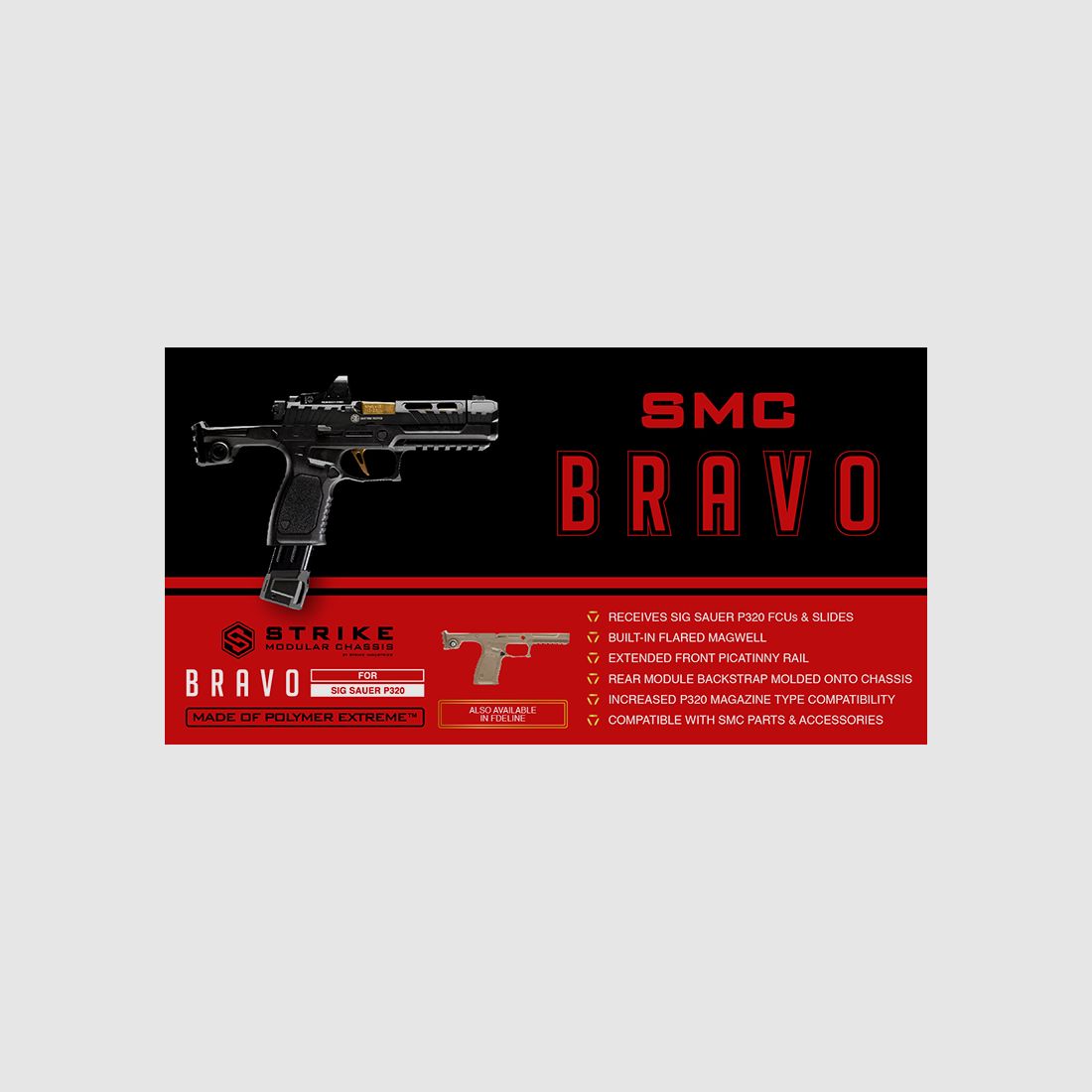 Strike Industries SMC Bravo for SIG Sauer P320, Bild 3 von 3