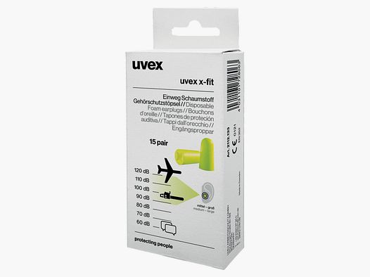 Uvex earplugs X-fit