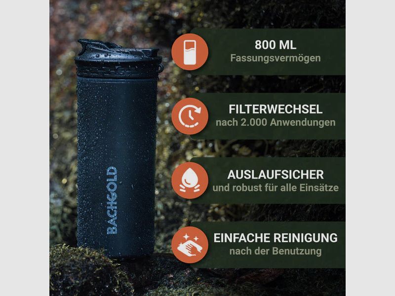 Bachgold Selfpress Filtro de Agua XL