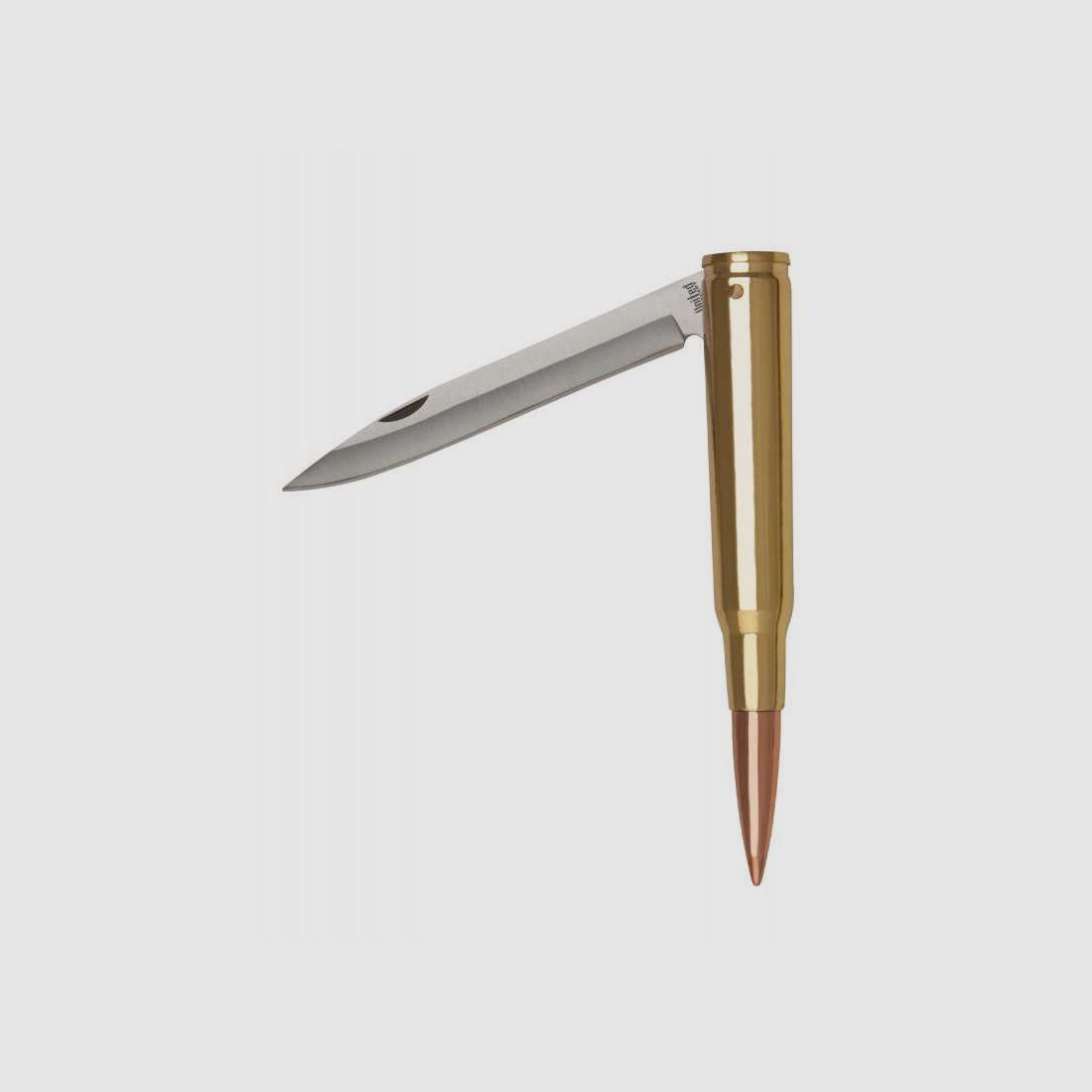 United 50 Cal. Bullet Folding Knife, folding knife in cartridge shape