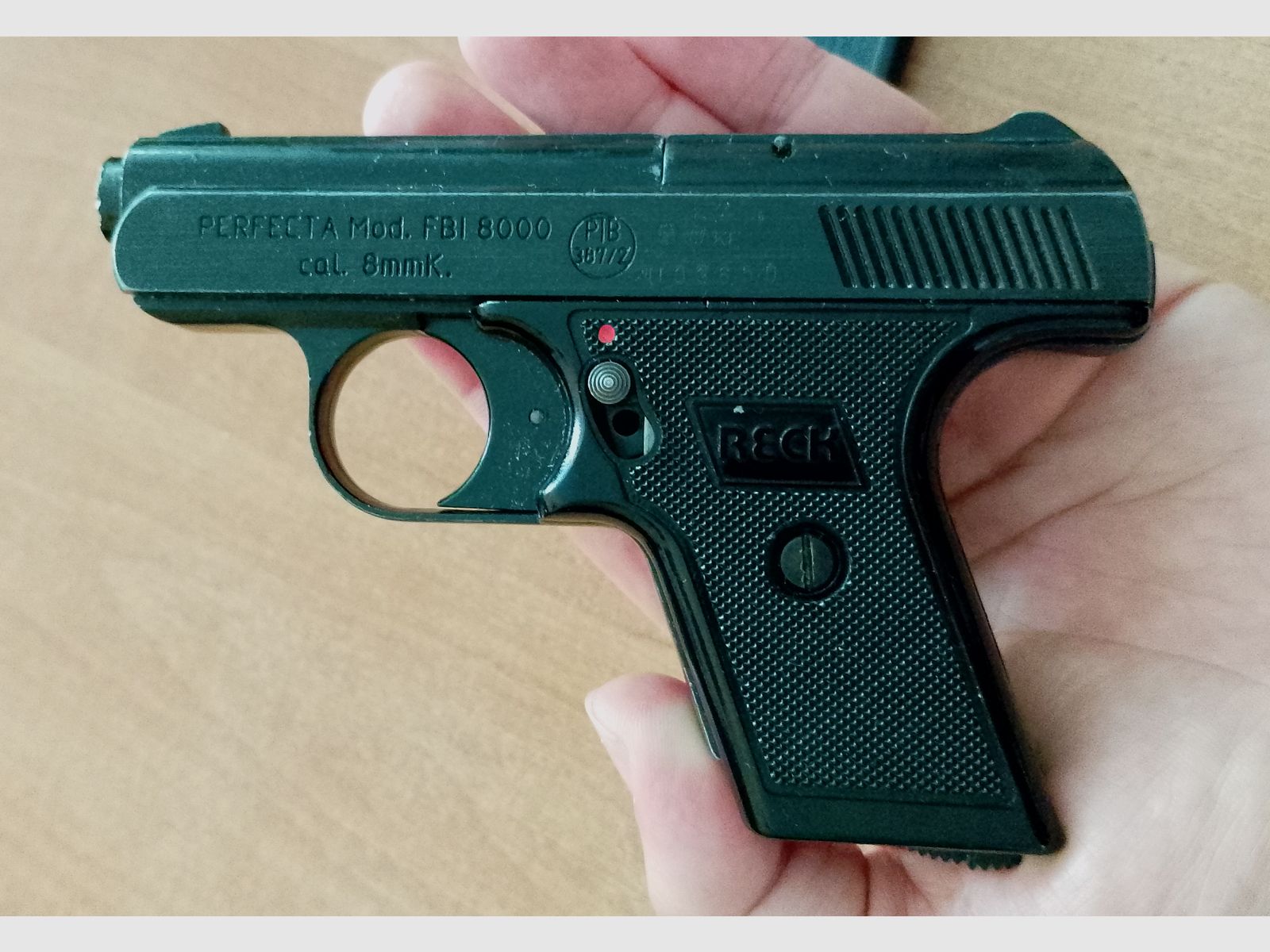 Reck FBI 8000 Kal. 8 mm Knall im PTB 387/2